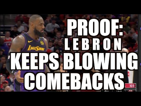 Видео: Доказательство того, как Леброн упустил шансы «Лейкерс» против «Рокетс»