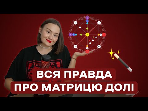 Видео: МАТРИЦЯ ДОЛІ — інструкція до життя? Подивись це відео, перед тим, як замовити розбір!