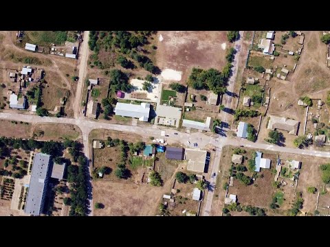 Видео: Видео прогулка по Быковскому району. Красноселец - часть 2.Вид сверху с высоты 500 м