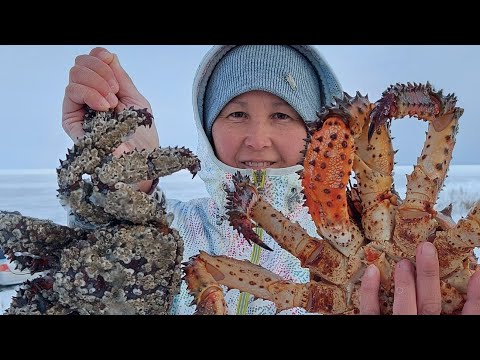 Видео: Лед держит.. Идем на краба.