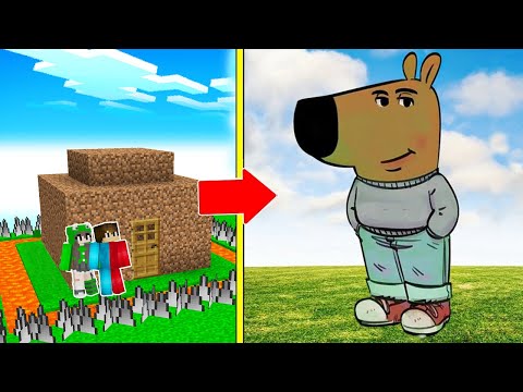 Видео: 🇺🇦 ЧИЛОВИЙ ХЛОПЕЦЬ НАПАВ НА ЗАХИЩЕНИЙ БУДИНОК ПРО І ДІВЧИНИ В МАЙНКРАФТ! CHILL GUY MINECRAFT