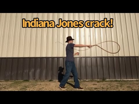 Видео: Как щелкнуть кнутом, как Индиана Джонс