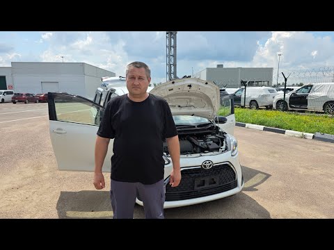 Видео: Выдача в Москве Toyota Sienta 2022 Funbase G Safety Edition / Авто под заказ с аукциона Японии