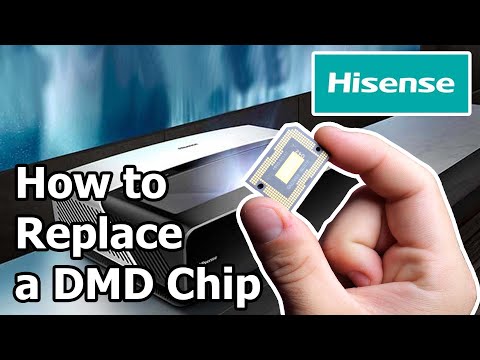 Видео: Как заменить DMD-чип в DLP-проекторе | Руководство для Hisense 100L5F