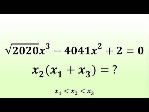 Видео: Сложная задача по алгебре | Подготовка к математической олимпиаде | 95% не смогли решить!