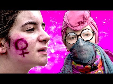 Видео: ПОЕХАВШИЕ ФЕМИНИСТКИ и ФЕМИНИЗМ [ Фемки АТАКУЮТ ]