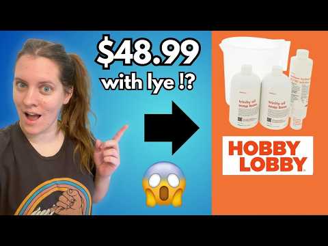 Видео: Тестирую набор для мыловарения холодным способом из CRAFT STORE!?! #мыловарение #обзор