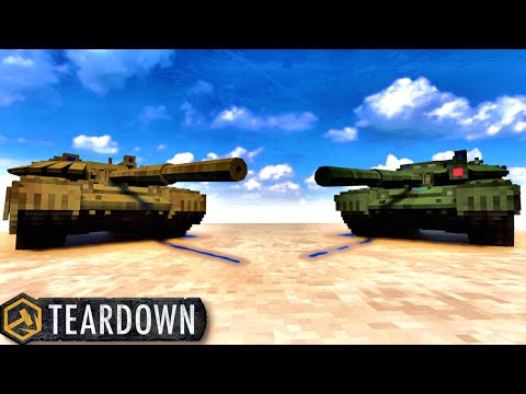 Видео: БИТВА ТАНКОВ Т90 VS Т72 в TEARDOWN
