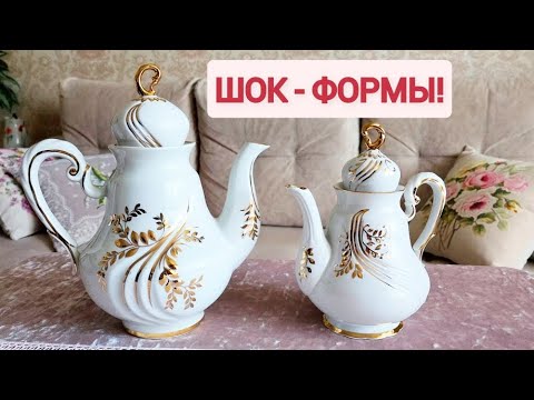 Видео: Советские сервизы - удачные находки и новые шкафы для посуды.