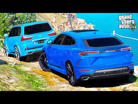 Видео: РЕАЛЬНАЯ ЖИЗНЬ В GTA 5 - ПРОВЕРКА LAMBORGHINI URUS STAGE 3 И LEXUS LX570 НА ПРОХОДИМОСТЬ! 🌊ВОТЕР