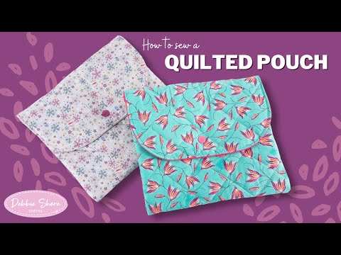 Видео: Как сшить стеганую сумочку от Дебби Шор