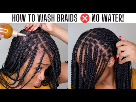 Видео: КАК ОЧИЩАТЬ КОЖУ ГОЛОВЫ, ЗАПЛЕТЕВ КОСЫ | БЕЗ ПУШИСТОСТИ, БЕЗ ШАМПУНЯ, БЕЗ ВОДЫ ft African Pride