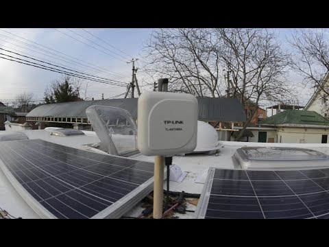 Видео: Как организовать бесплатную сеть Интернет в доме на колесах, находясь за границей