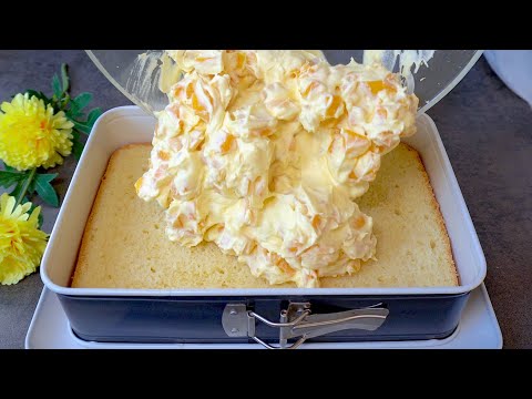 Видео: Легкий торт за считанные минуты! Этот рецепт ищут все!