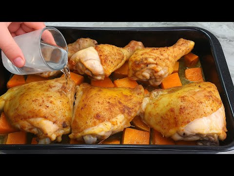 Видео: Боже как вкусно! Почему я раньше не додумалась? Невероятно простой рецепт курицы. Ужин за 60 минут.