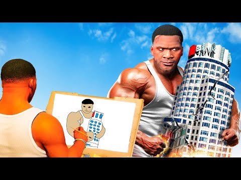 Видео: ФРАНКЛИН СУРЕТ САЛЫП ӨЗІН ГИГАНТ ҚЫЛДЫ (GTA V)