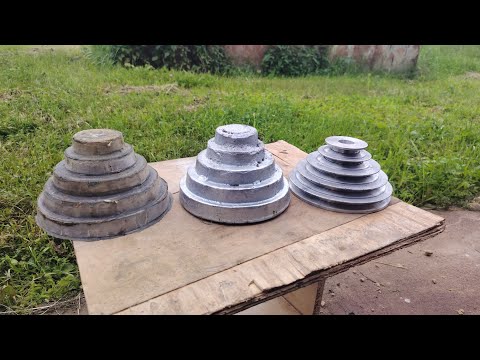 Видео: Отливка и обработка шкивов из алюминия на 2м112