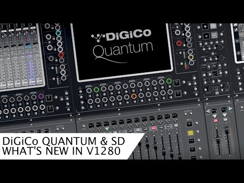 Видео: Обзор ПО v1280 для консолей DiGiCo серии SD