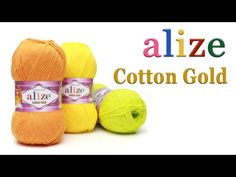 Видео: Alize Cotton Gold – больше, чем просто пряжа. Приятно вязать – комфортно носить.