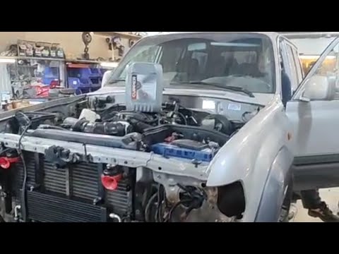 Видео: Land Cruiser 80 свап V8 2uz vvt-i процесс идёт...