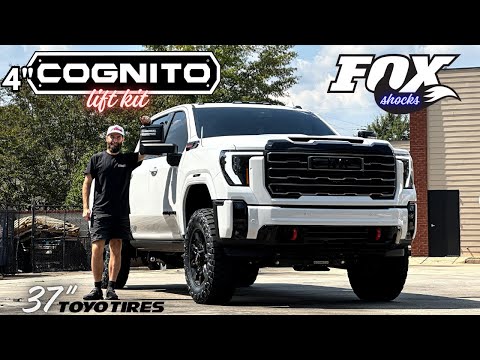 Видео: От BONE STOCK до SUPERIOR: GMC Sierra 2500 AT4 2025 года | 4-дюймовый комплект Cognito Lift Kit |...