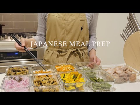 Видео: Девять простых японских гардеробных блюд🥢｜MEAL PREP｜приготовление пищи vlog