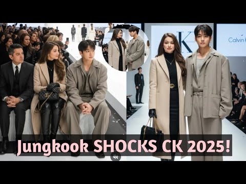 Видео: 😱 ШОКИРУЮЩИЙ поступок Чонгука на показе Calvin Klein Fashion Show 2025 — Армия не может с этим справ