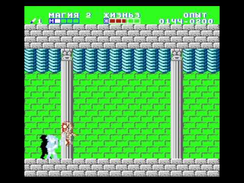 Видео: Zelda II: The Adventure of Link Прохождение 1. Дворец Парапа