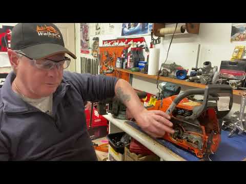 Видео: Бензопилы Donny Walkers показывают, как починить маслозаправщик Husqvarna 372