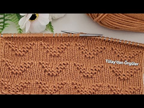 Видео: Супер 🧶 Узор для вязания жилета, кардигана, шали и одеяла