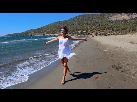 Видео: #5 Турция. Памуккале. Стоит ли ехать? Райский пляж с черепахами