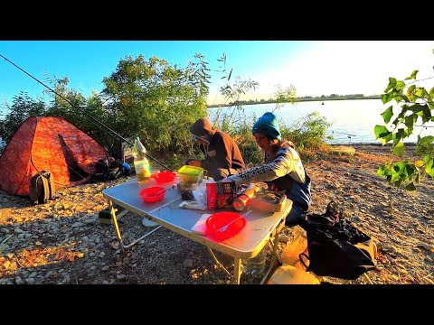 Видео: НАШЛИ САЗАНЬЕ ЛОГОВО! ЭТО ПОСЛЕДНЯЯ РЫБАЛКА… Рыбалка с ночевкой на сазана