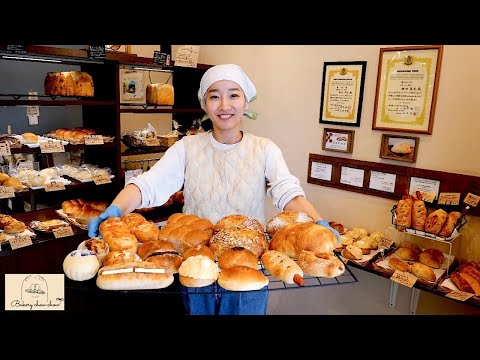 Видео: Ешь мой хлеб! Удивительная женщина-пекарь в Японии печет хлеб.ASMR