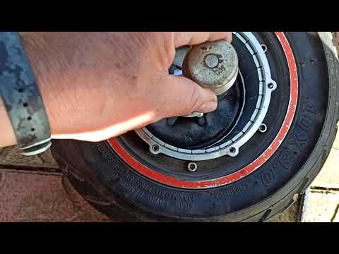 Видео: замена подшипника 6003 заднего колеса Kugoo m4 pro. часть 2