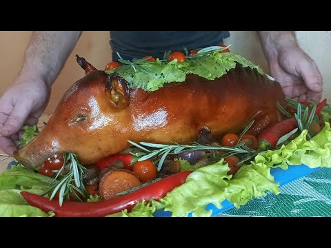 Видео: Молочный поросенок / Поросенок в духовке