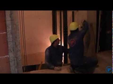Видео: TRESA.Монтаж дверей лифтов.