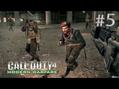 Видео: Много смертей и Собаки - Call of Duty 4 #5