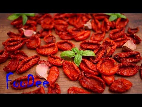 Видео: Вяленые помидоры в духовке 🍅 Заготовки на зиму 🍅 Сушим томаты в духовке