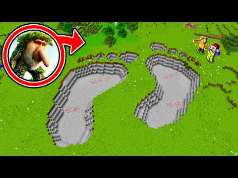 Видео: МЫ НАШЛИ ОГРОМНЫЕ СЛЕДЫ БР БР ПАТАПИМА В МАЙНКРАФТ 😱 ЗАЧЕМ ОН ИХ ОСТАВИЛ?
