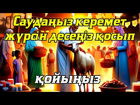 Видео: САУДАҢЫЗДЫ БЕРЕКЕЛІ ЕТЕТІН ДҰҒА/САУДА ДҰҒАСЫ!!!