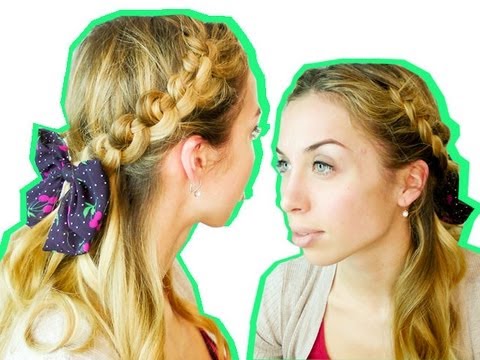 Видео: БЫСТРАЯ причёска на КАЖДЫЙ ДЕНЬ - плетение кос - УЗЕЛКИ