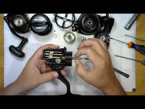 Видео: Катушка Олта Горилла 4000М - разбор и сравнение с 4000S.