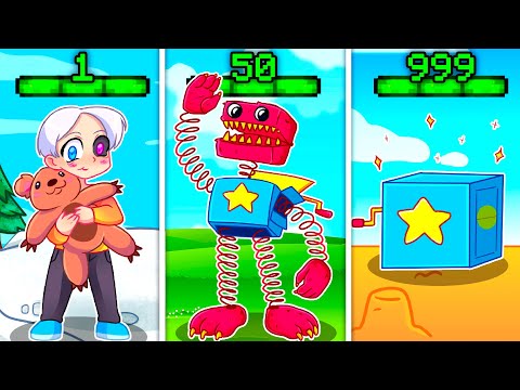 Видео: 😨 Майнкрафт но Я СТАНОВЛЮСЬ БОКСИ БУ с Каждым Уровнем!