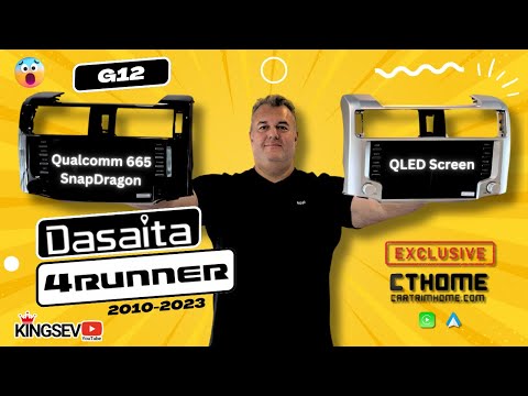 Видео: Новые радиоприемники Dasaita G12 4Runner, эксклюзив от Cartrimhome!