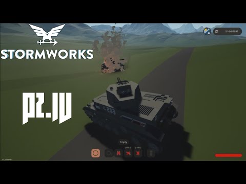 Видео: Дуэль на Pz.Kpfw.IV | Stormworks