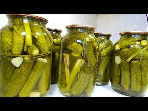 Видео: Так Мариную уже 15 Лет! Самые Вкусные, Хрустящие, Ароматные Огурцы на Зиму!