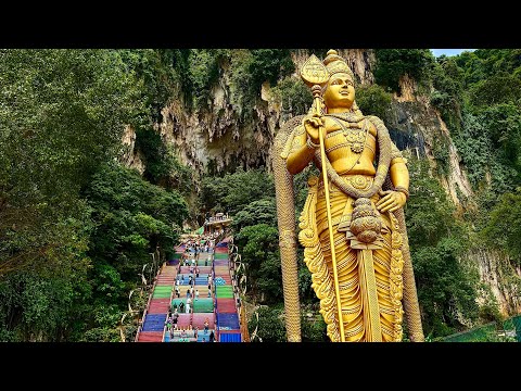 Видео: Пещеры Бату⚡️ Куала Лумпур⚡️ Чайна таун и китайская еда❤️ 29.10.2025