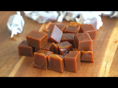 Видео: Карамельные конфеты как приготовить