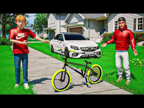 Видео: ГРИША И СЕРЕГА КУПИЛИ ВЕЛИКИ BMX И ПОЕХАЛИ ДЕЛАТЬ ТРЮКИ - ЖИЗНЬ ПЕРЕКУПА В GTA 5 ⚡ГАРВИН