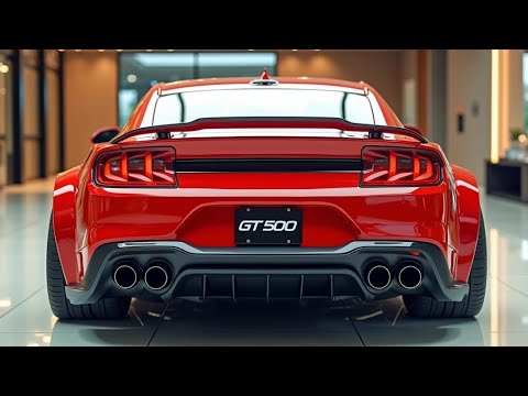 Видео: Ford Mustang Shelby GT500 2026 года — непревзойденный американский мускул возвращается сильнее, ч...